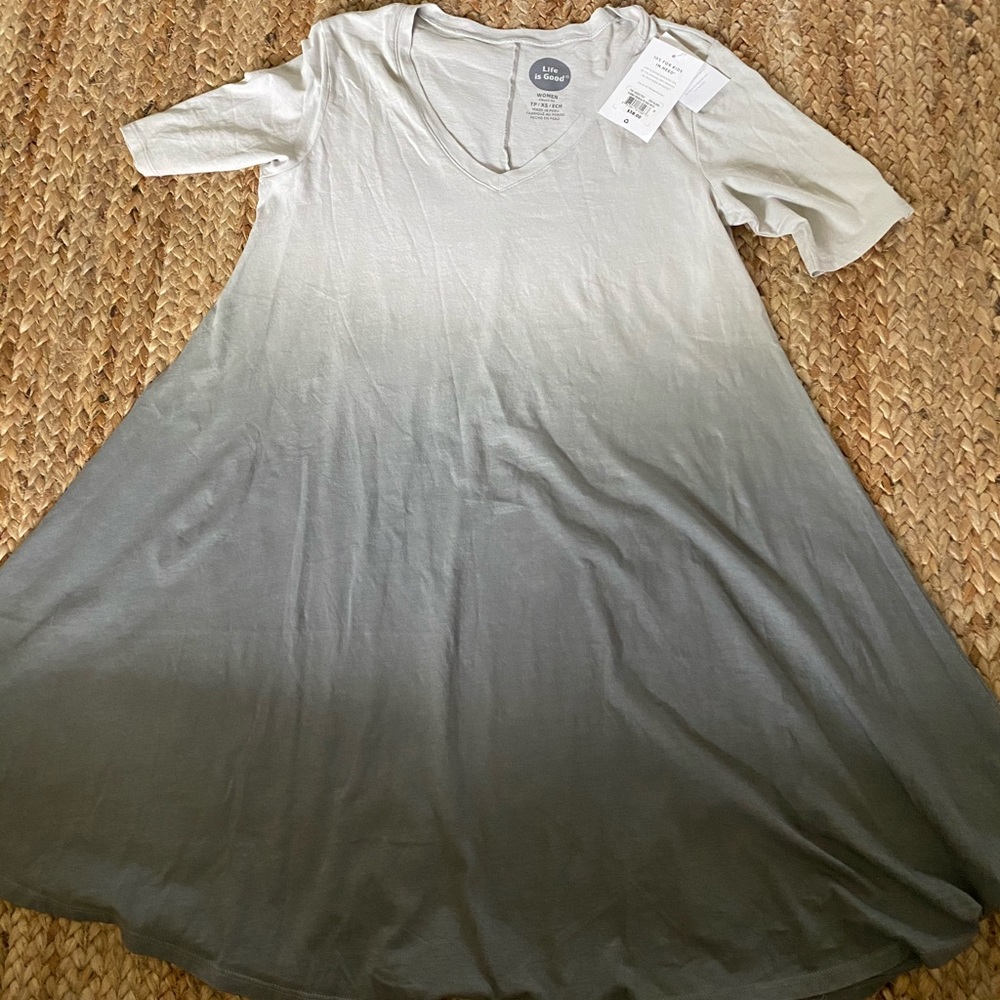 Life Is Good  Women’s T-Shirt Dress Size XS